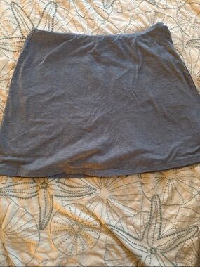 Forever 21 Blue-Gray Athletic Skort